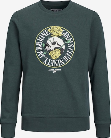 Sweat Jack & Jones Junior en vert : devant