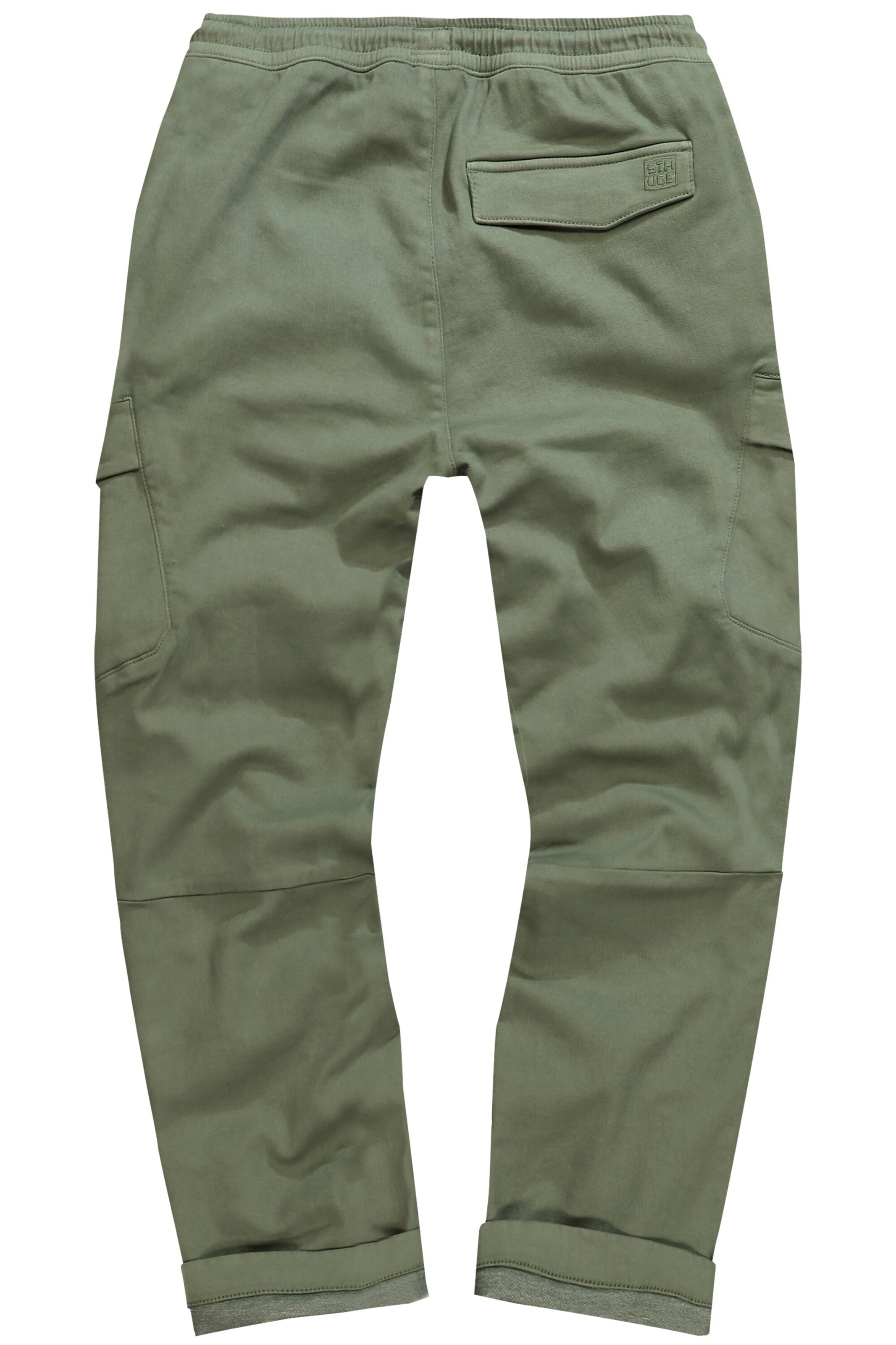 STHUGE Regular Broek in Groen