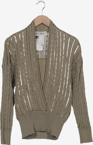 ESCADA Pullover M in Grün: Vorderseite