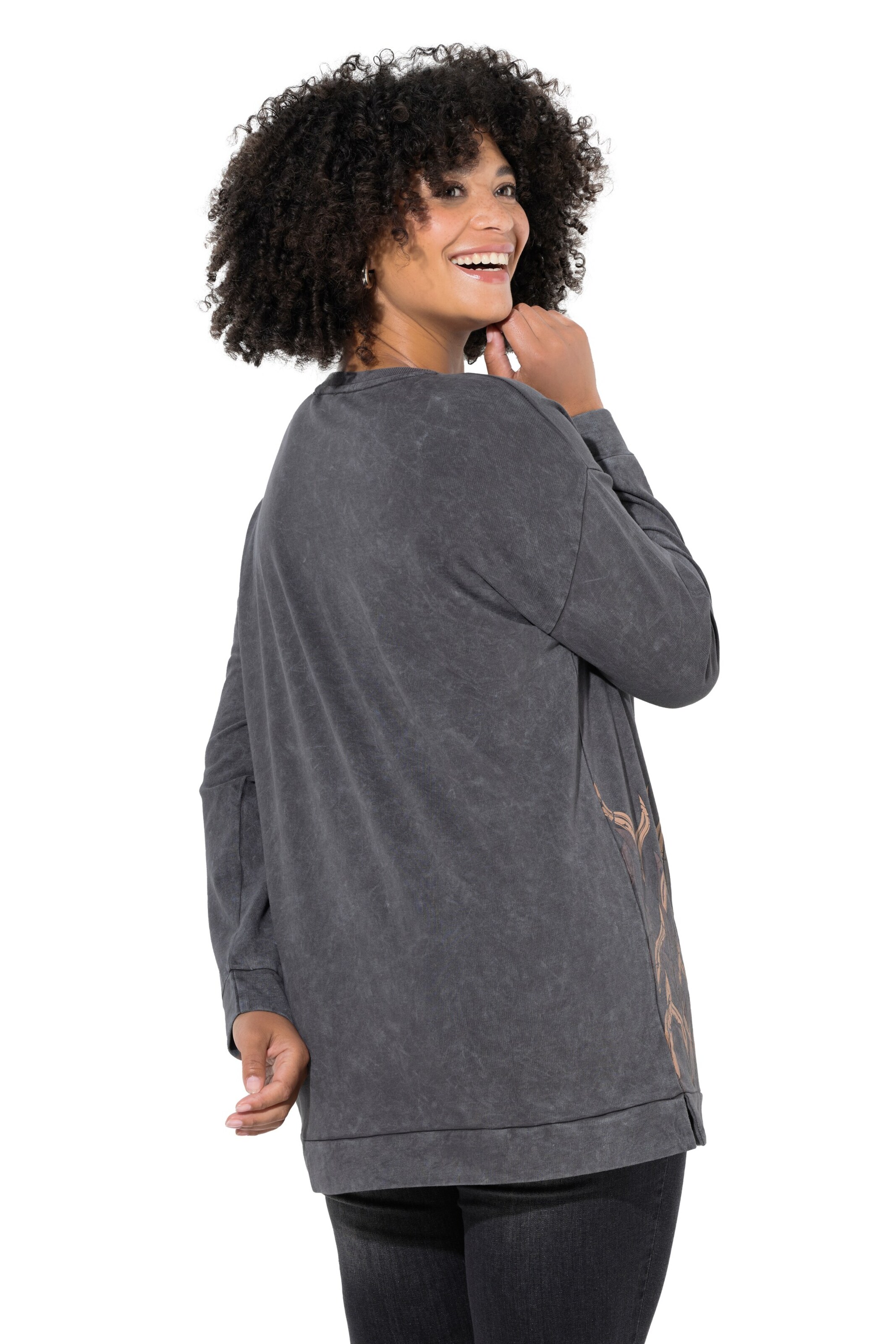 Angel of Style Sweatshirt in Grey