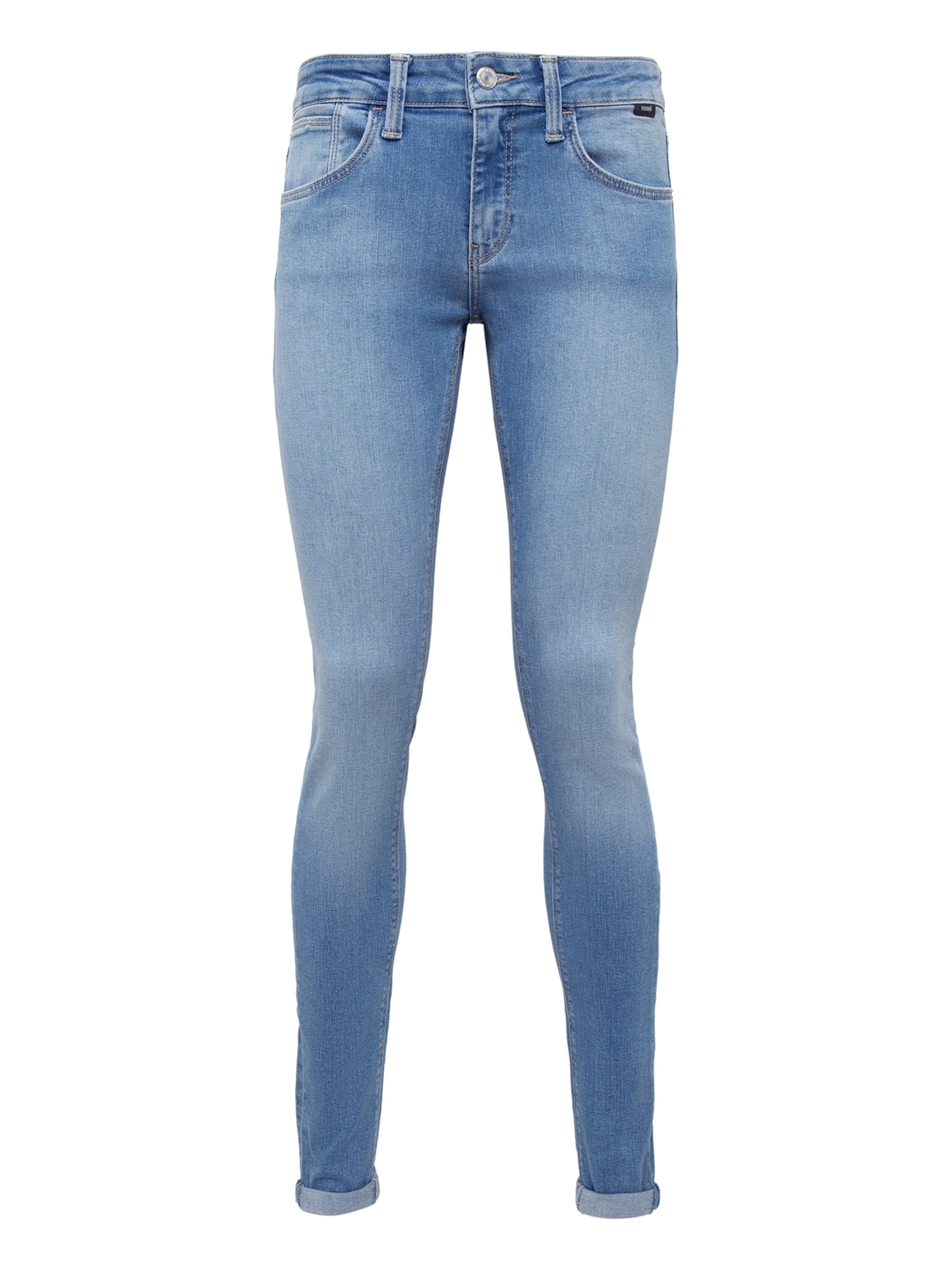 Mavi Skinny Jeans in Blue: front