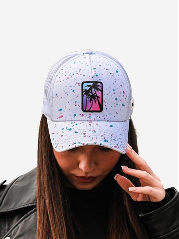Casquette 'Palms' Be52 en blanc