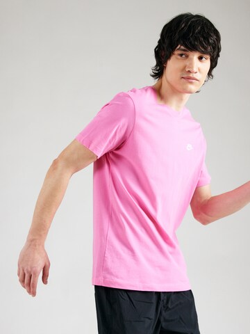 Nike Sportswear Shirt 'CLUB' in Pink: front