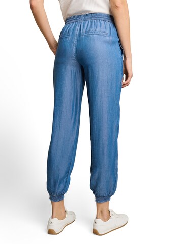 TOM TAILOR Tapered Jeans i blå