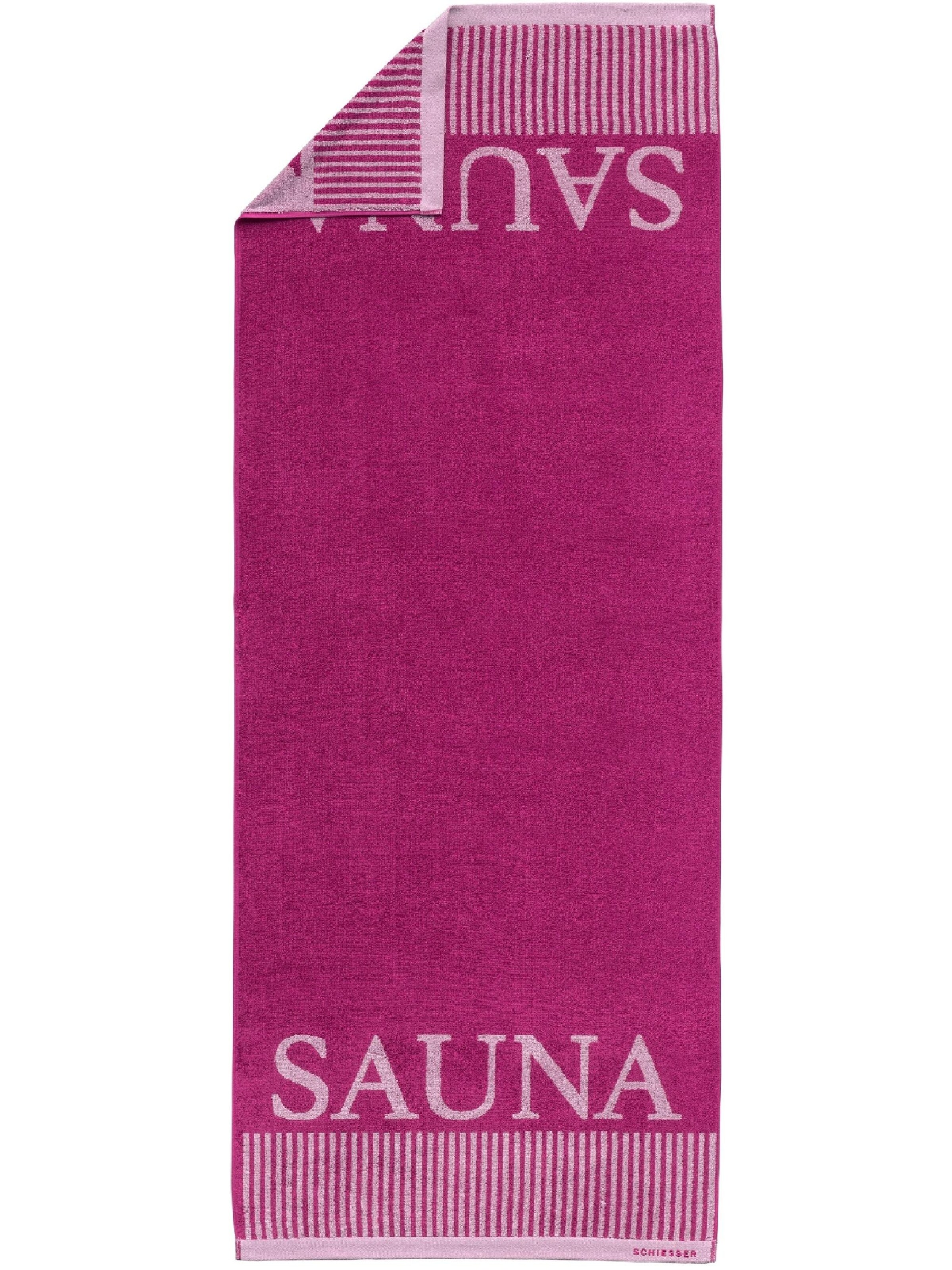 SCHIESSER Saunatuch 'Rom' in Pink