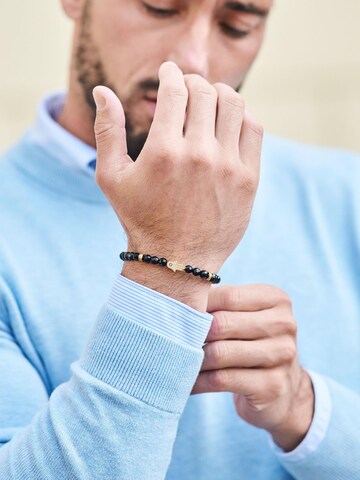 GT Collection - Pulsera 'Hamsa Hand' en negro