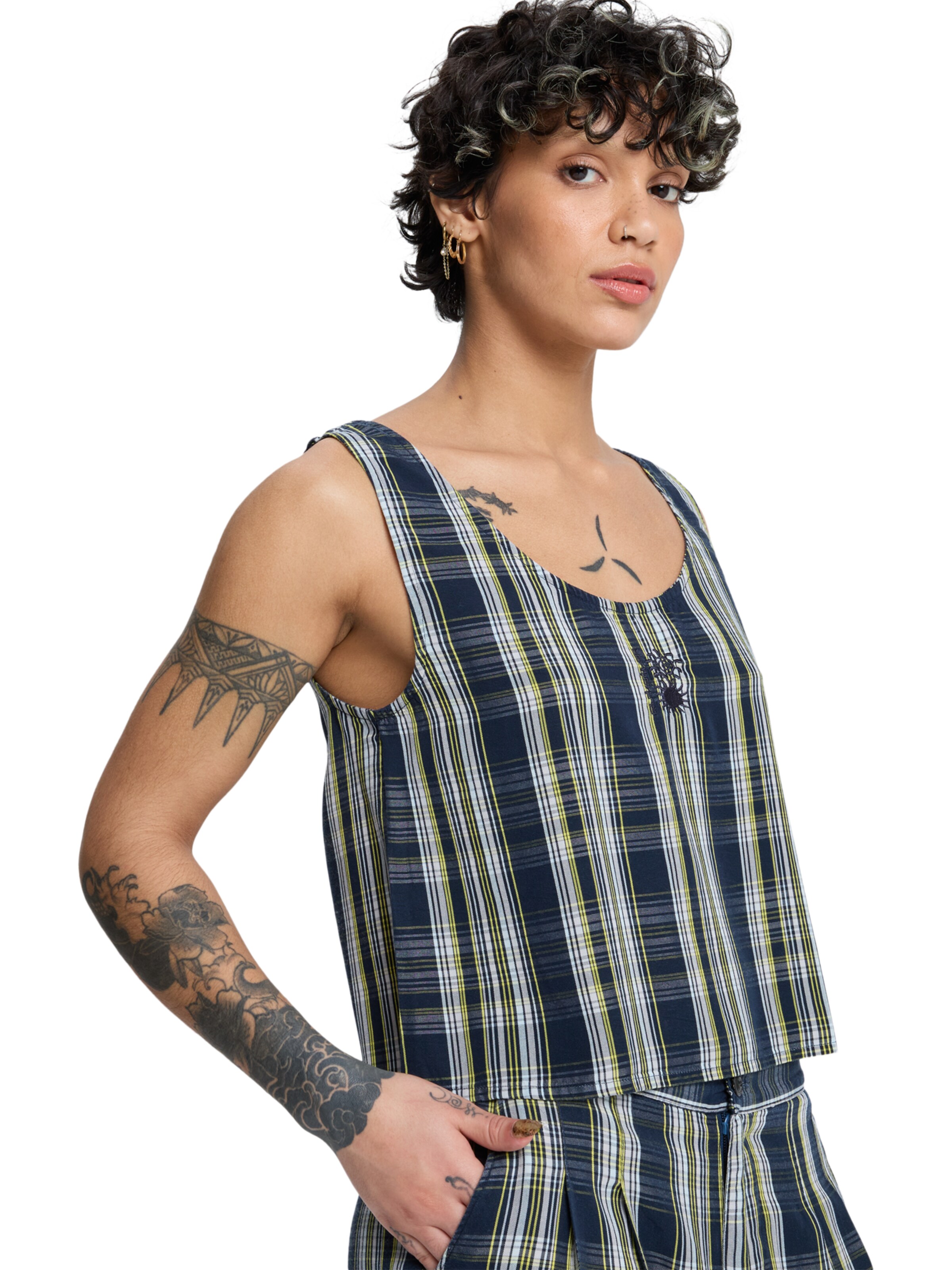 QUIKSILVER Top 'Vista' in Blue