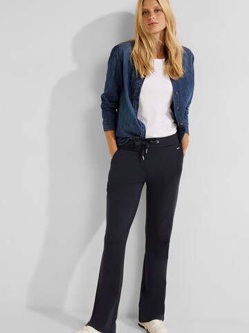 Bootcut Pantalon CECIL en bleu