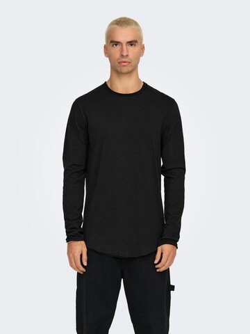 Only & Sons Футболка 'ONSBenne' в Черный: спереди