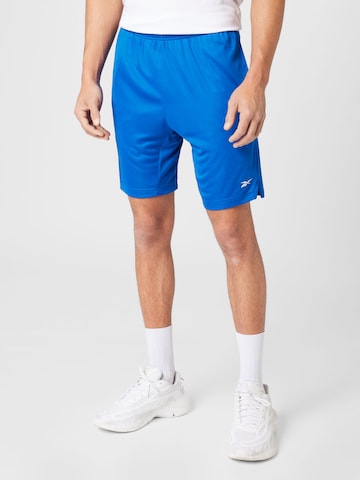 Reebokregular Sportske hlače - plava boja: prednji dio