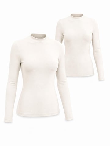 AOTTORI Shirt‌‌‌‌‌‌‌‌‌ in Weiß: Vorderseite