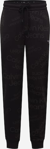 Calvin Klein Jeans Hose in Schwarz: predná strana
