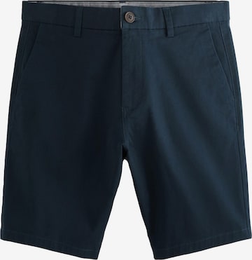 mėlyna Next Standartinis „Chino“ stiliaus kelnės: priekis