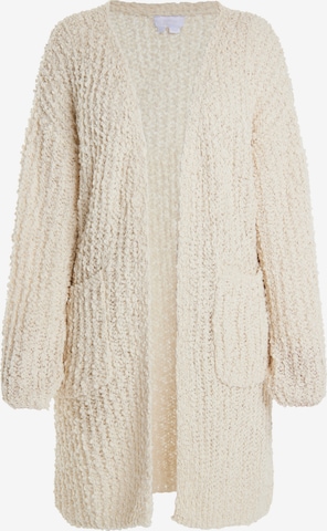 Cardigan 'Lynnea' usha WHITE LABEL en beige : devant