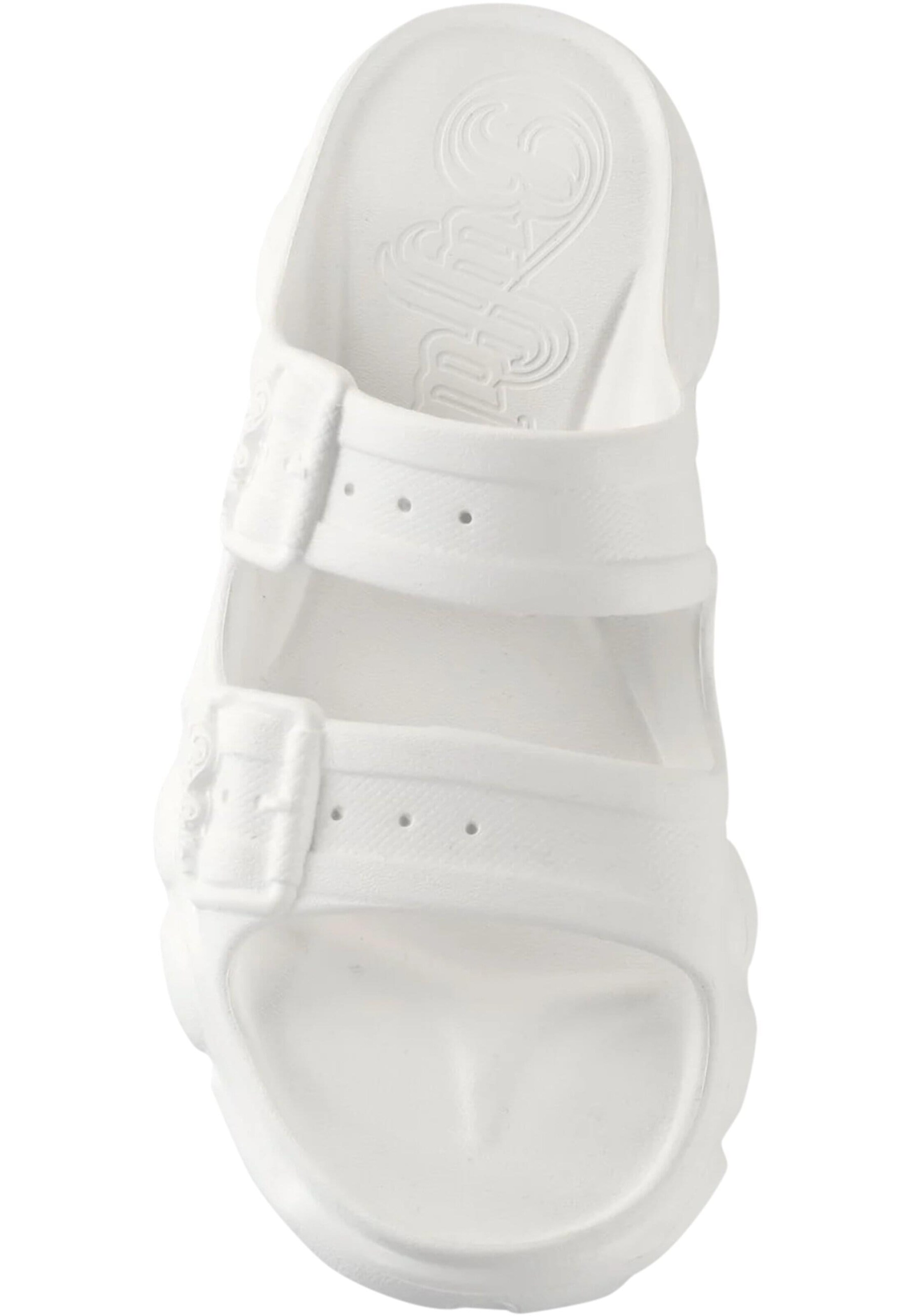 BUFFALO Pantofle 'Ari' – bílá: přední strana