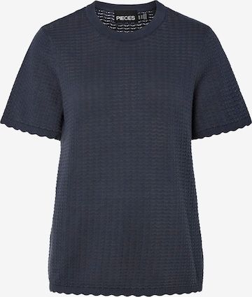 PIECES Pullover 'PCScout' i blå: forside