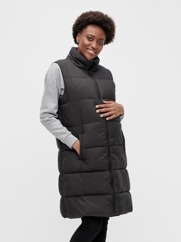 MAMALICIOUS Bodywarmer 'Ursa' in Zwart: voorkant