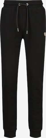 19V69 ITALIA Broek 'Lucas' in Zwart: voorkant