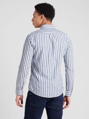 Slim fit Camicia di Lindbergh in blu