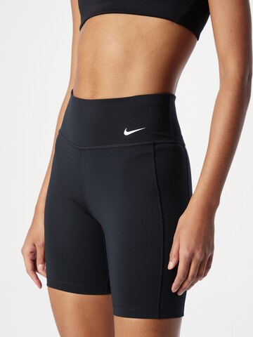 Skinny Pantalon de sport 'ONE' NIKE en noir