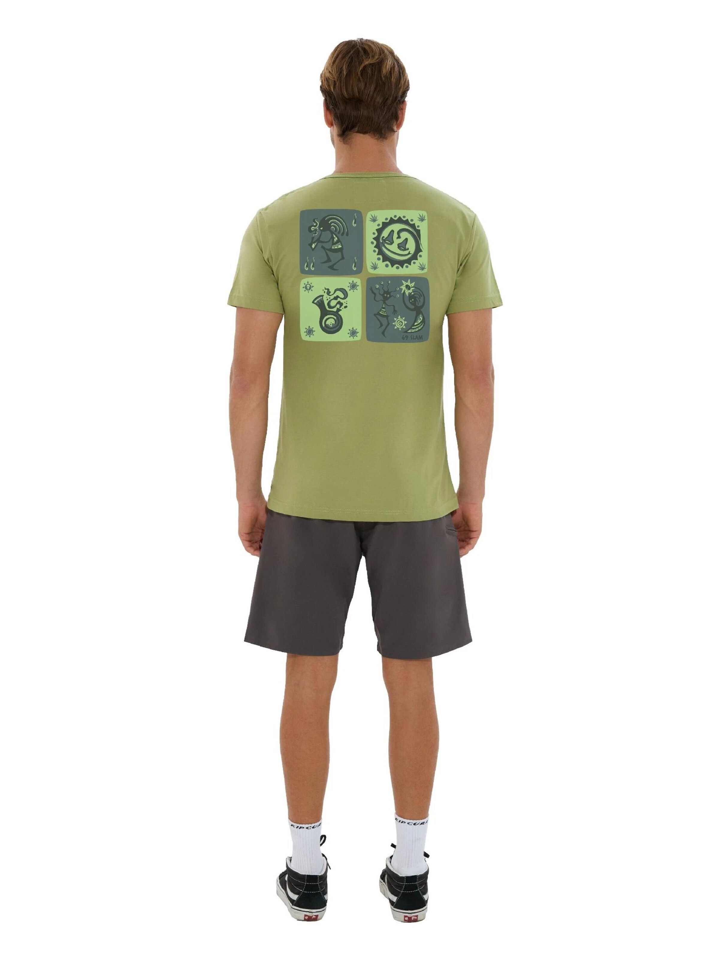 69Slam - Camiseta en verde
