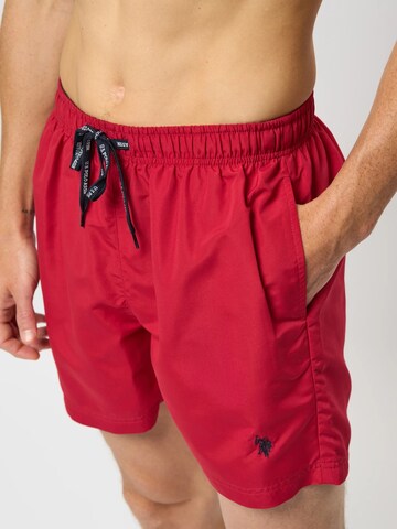 U.S. POLO ASSN. Badeshorts ' Aza ' i rød