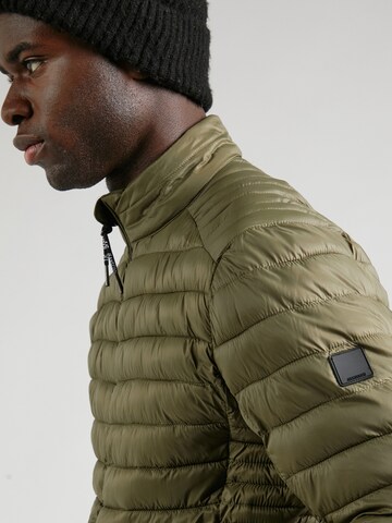 INDICODE JEANS Regular fit Between-Season Jacket 'Amare' in Green