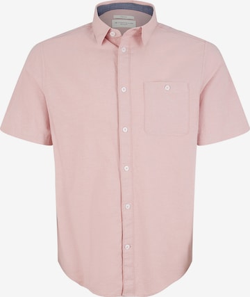 Regular fit Camicia di TOM TAILOR in rosa: frontale