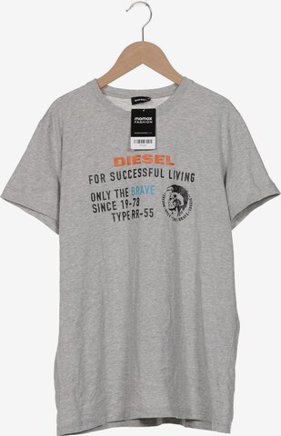 DIESEL Shirt in L in Grey: front