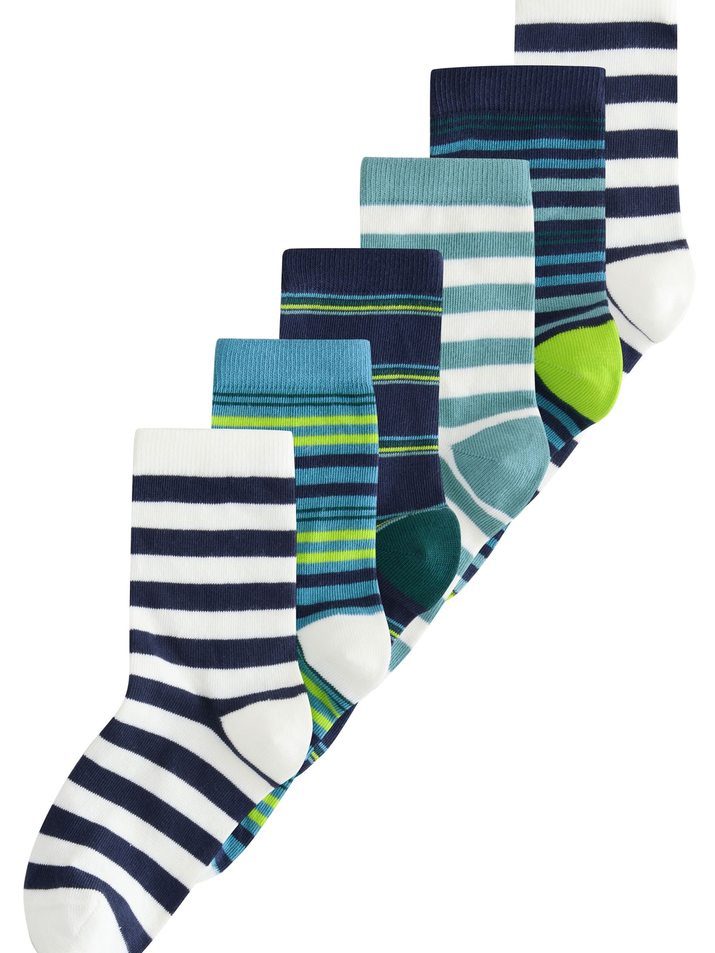 Next Къси чорапи в пъстро: отпред