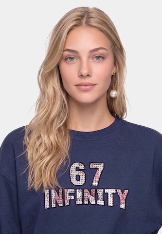 MYMO - Sweatshirt em azul