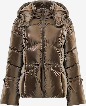 GUESS Winter Jacket 'Paloma' in Bronze: front