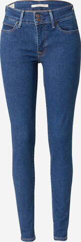 LEVI'S ® Jeans '711 DOUBLE BUTTON' in Blauw: voorkant