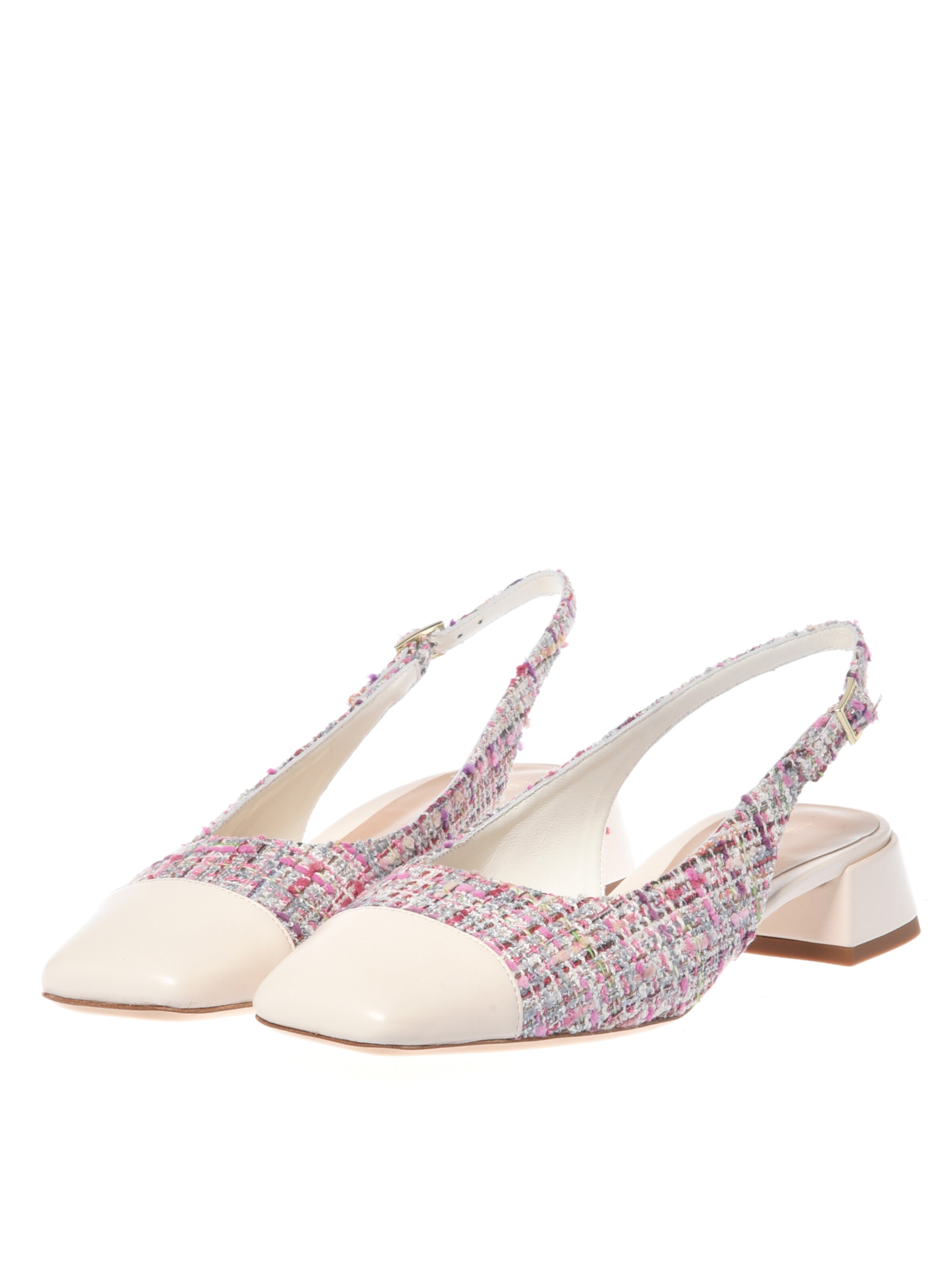 BALDININI Pumps met hoge voorkant in Beige