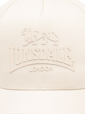 Casquette de sport ' CRAY ' LONSDALE en blanc