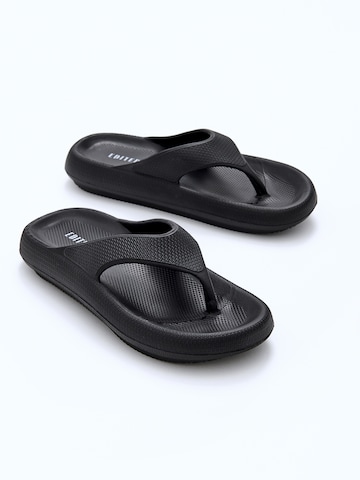 EDITED T-bar sandals 'Rasheed' in Black