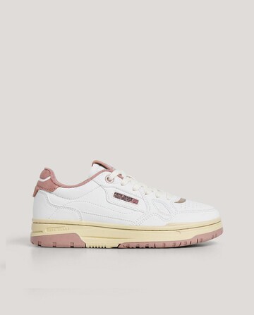 Pepe Jeans Sneaker 'Chester Medal' in Weiß