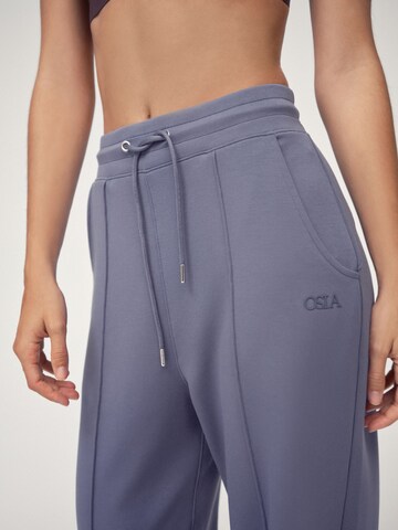 Wide leg Pantaloni di Osia in blu