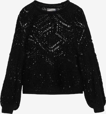 DreiMaster Vintage Oversized neulepaita värissä musta: etupuoli