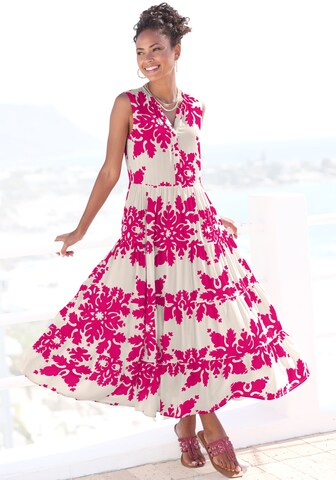 VIVANCE Dress in Pink: front