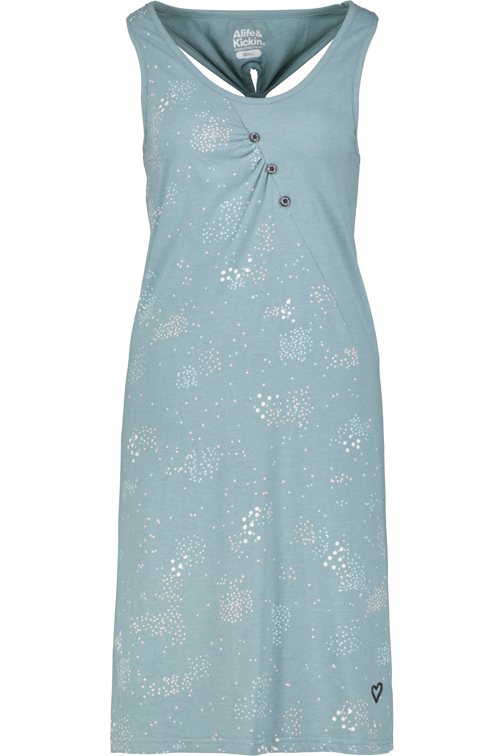 alife & kickin Zomerjurk 'CameronAK B' in Blauw: voorkant