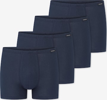 SCHIESSER Boxershorts 'Cotton Essentials' in Blau: Vorderseite