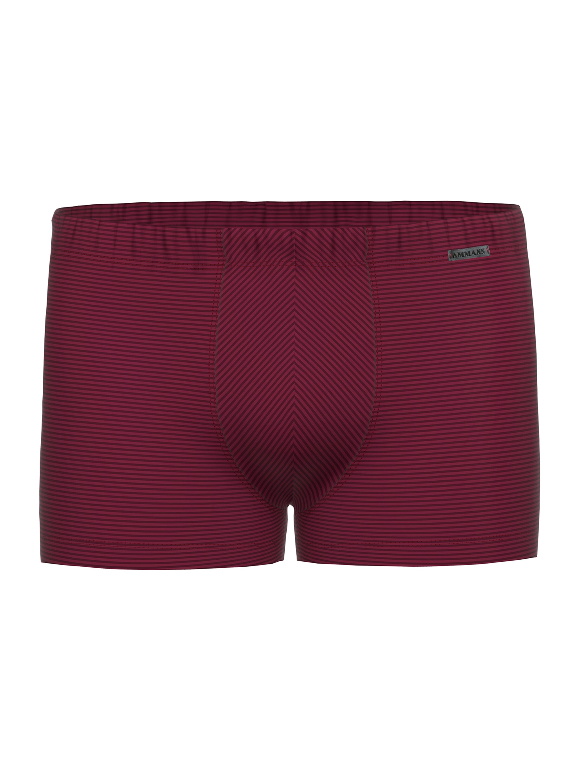 Ammann Boxer shorts ' Cotton & More ' in Red: front