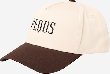 Pequs - Gorra en blanco: frente