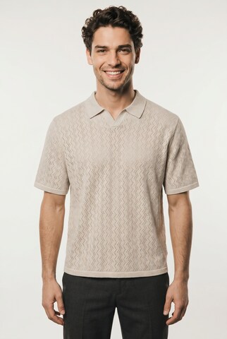JACK & JONES Sweater in Beige: front