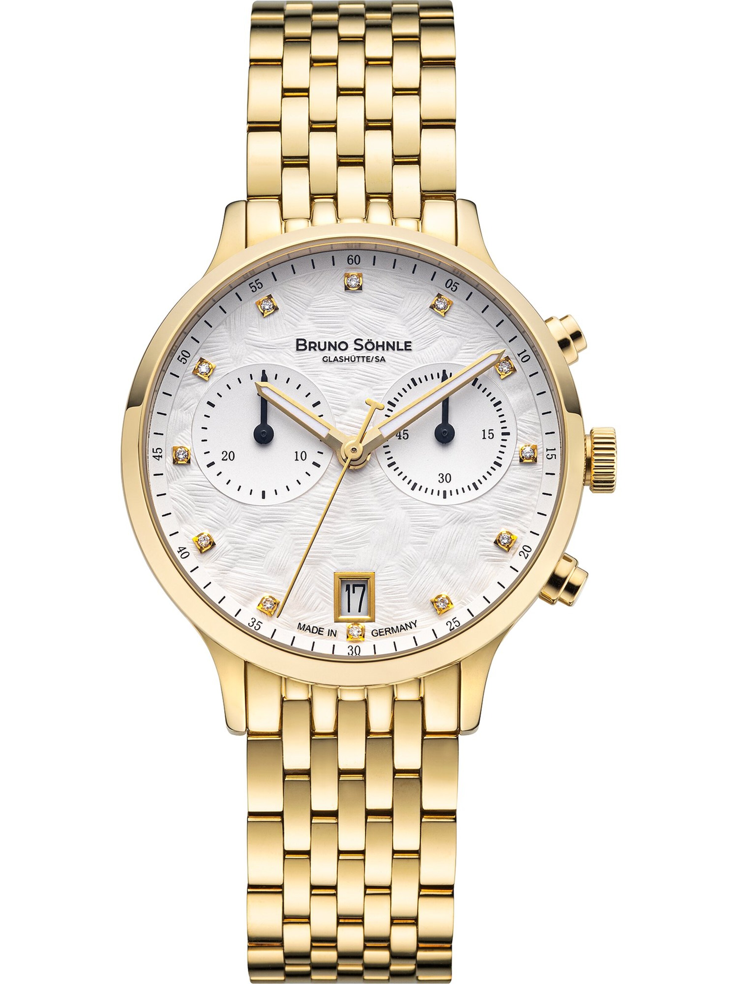 Bruno Söhnle Analog watch in Gold: front