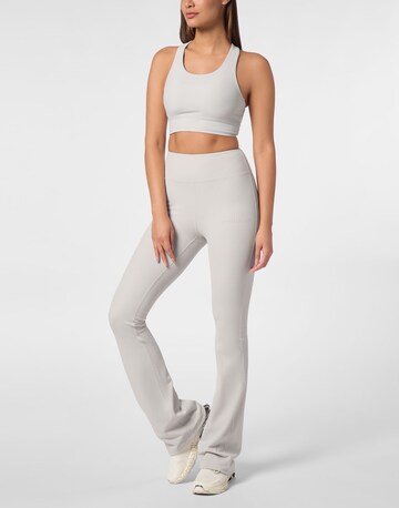 Plein Sport Flared Sports trousers in Grey