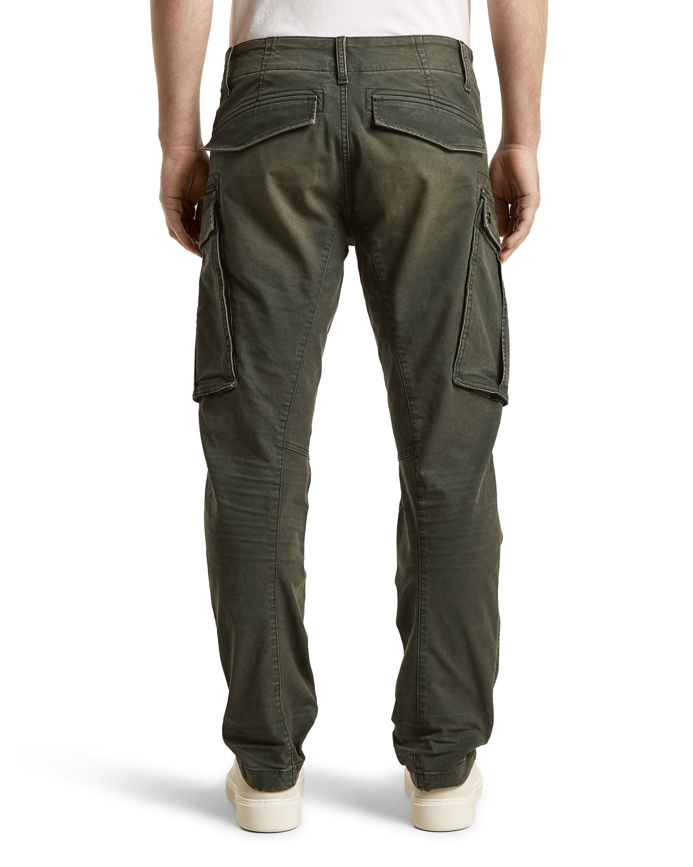 G-STAR Slimfit Cargobroek ' ' in Grijs: voorkant