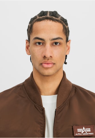 Veste mi-saison 'MA-1' ALPHA INDUSTRIES en marron