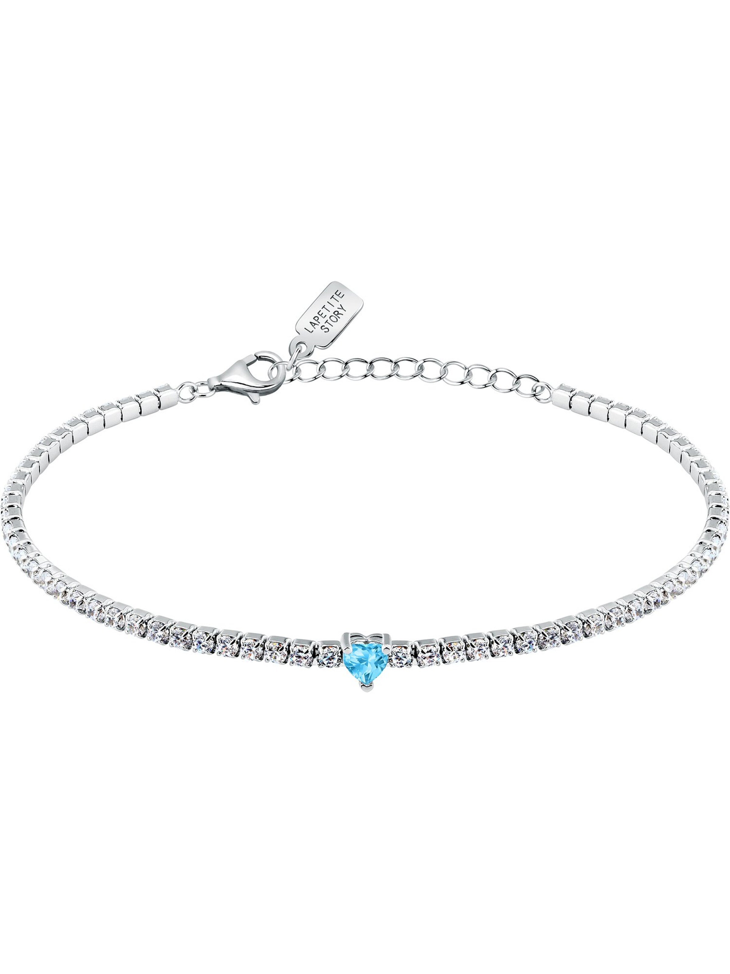 La Petite Story Armband in Silber: Vorderseite
